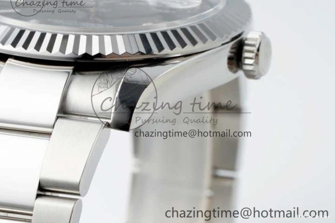 0128 Youthful DateJust 41 126334 NTF 1:1 Best Edition 904L Steel Black Stick Dial on Oyster Bracelet VR 2286